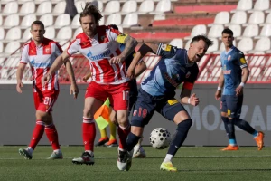 Tanjga pocrveneo u 20. minutu, Zvezda potom rutinirala Vošu i sve je bliža novoj tituli